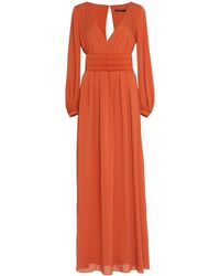 Max Mara - Maxi abito Tasca in seta - Lyst