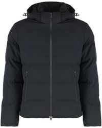 Paul & Shark - Hooded Short Down Jacket - Lyst
