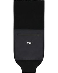 Y-3 - Sciarpa in maglia di lana - Lyst