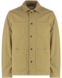 Woolrich - Regular Solid Overshirts - Lyst