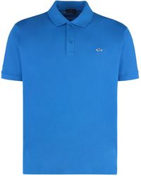 Paul & Shark - Cotton Piqué Polo Shirt - Lyst