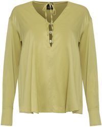 Pinko - Viscose Blouse - Lyst