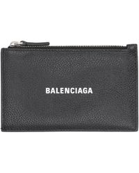 Balenciaga - Iconic Monogram Calfskin Card Holder - Lyst