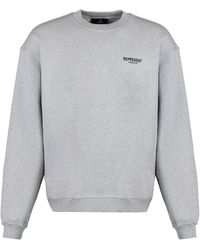 Represent - Cotton Crew-Neck Sweatshirt With Logo - Lyst