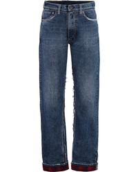 Maison Margiela - Jeans straight leg a 5 tasche - Lyst