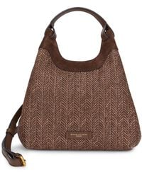 Gianni Chiarini - Dua Straw Shoulder Bag - Lyst