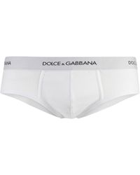 Dolce & Gabbana - Slip tinta unita - Lyst