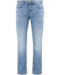 BOSS - 5-Pocket Slim Fit Jeans - Lyst