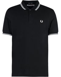 Comme des Garçons - X Fred Perry - Polo in piquet di cotone - Lyst