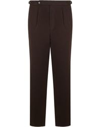 BOSS - Pants With Adjustable Waist - Lyst