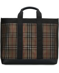 Burberry - Tote bag con motivo Vintage Check - Lyst