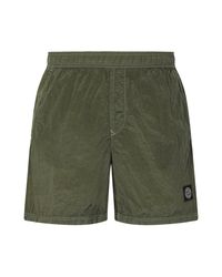 Stone Island - Nylon Beach Shorts - Lyst