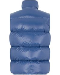 Moncler - Sleeveless Jacket With Logo - Lyst