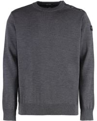 Paul & Shark - Maglione girocollo in lana vergine - Lyst