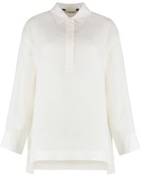 Max Mara - Varese Linen Shirt - Lyst