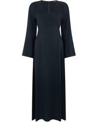 Fabiana Filippi - Maxi Dress With Long Sleeves - Lyst