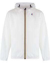 K-Way - Hooded Nylon Packable Jacket - Lyst