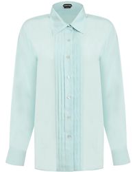Tom Ford - Camicia in seta - Lyst