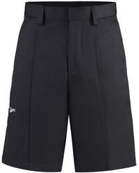 Lanvin - Cotton Bermuda Shorts - Lyst