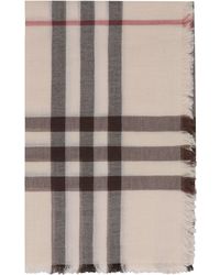 Burberry - Sciarpa in motivo London-check - Lyst