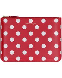 Comme des Garçons - Leather Flat Pouch - Lyst