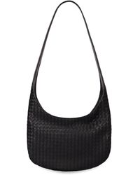 Bottega Veneta - Borsa a tracolla Veneto in pelle - Lyst