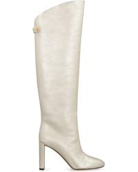 Maison Skorpios - Adriana Leather Boots - Lyst