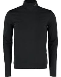 Prada Long Sleeve Jersey T-shirt - Black