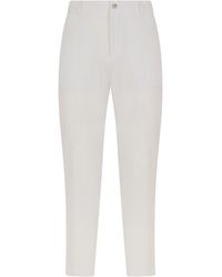 BOSS - Trousers With A Slim Fit - Lyst