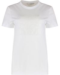 Max Mara - Giovane Cotton Crew-Neck T-Shirt - Lyst