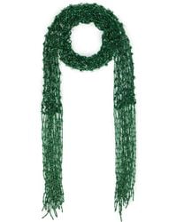 Dries Van Noten - Collana sciarpa con perline - Lyst
