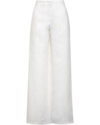 Max Mara - Garibo Linen Trousers - Lyst