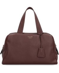 Prada - Bauletto large in pelle - Lyst