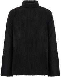 MM6 by Maison Margiela - High-Neck Sweater - Lyst