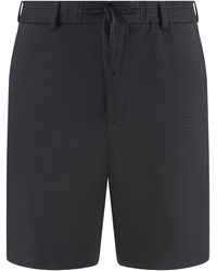 BOSS - Techno Fabric Bermuda-Shorts - Lyst
