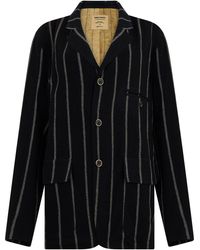 Uma Wang - Striped Blazer - Lyst