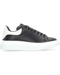 McQueen - Leather Chunky Sneakers - Lyst