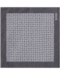 BOSS - Silk Scarf With Print - Lyst