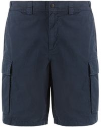 Woolrich - Cotton Bermuda Shorts - Lyst