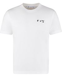 Off-White c/o Virgil Abloh Logo-detail Short-sleeve T-shirt - White