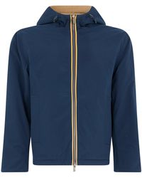K-Way - Claude Hooded Zipper Jacket For - Lyst