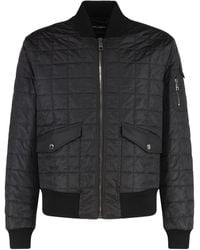 Dolce & Gabbana - Padded Bomber Jacket - Lyst