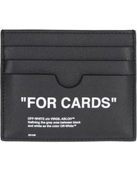 Off-White c/o Virgil Abloh - Leather Card Holder - Lyst