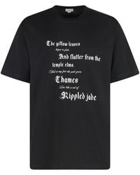 McQueen - Relaxed Fit T-Shirt For - Lyst