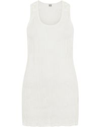TOTEME - Crinkled Knit Tank Top Wrinkled Effect - Lyst