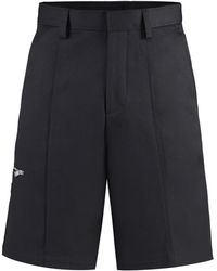Lanvin - Cotton Bermuda Shorts - Lyst