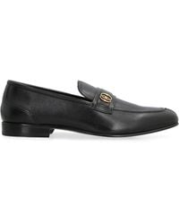 Bally - Sadei Leather Loafers - Lyst