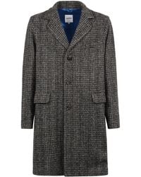 Aspesi - Wool Blend Coat - Lyst