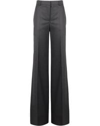 Stella McCartney - Wool Flared Trousers - Lyst