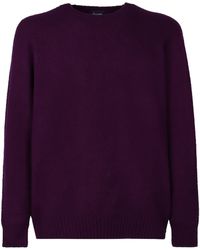 Drumohr - Crew-neck Wool Sweater - Lyst